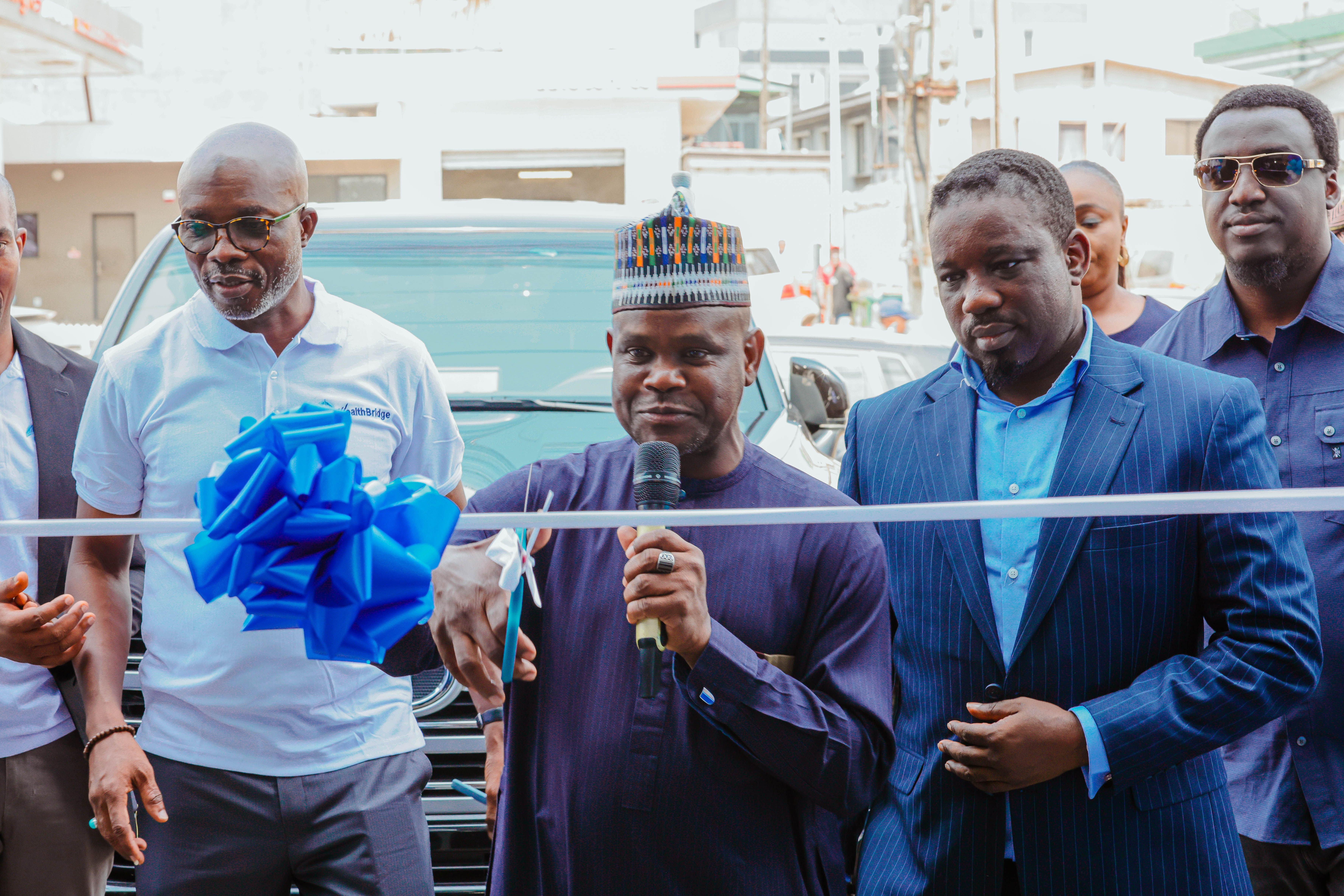 Ribbon cutting